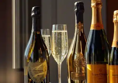 Champagne Bottles Full Beverage Service for Events